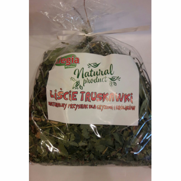 ALEGIA Strawberry leaves - lahůdka pro hlodavce a králíky...