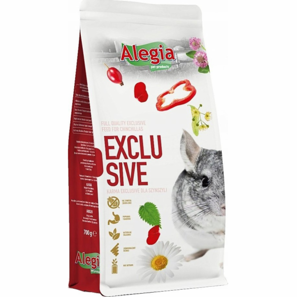 ALEGIA Exclusive Chinchilla - krmivo pro činčily - 700g