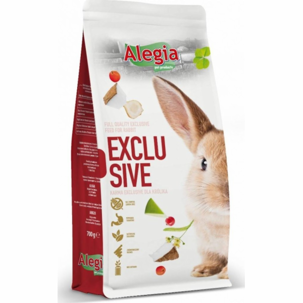 ALEGIA Exclusive Rabbit - krmivo pro králíka - 700g