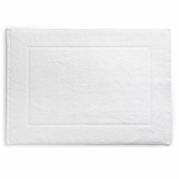 Koupelnová předložka LADESSA bílá 50x70 cm KL-23310