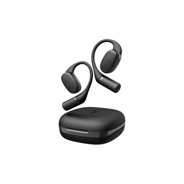 Viking bluetooth sluchátka s mikrofonem V49, černá