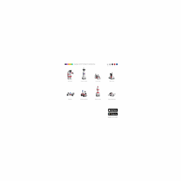 PIXIO NASA - Vesmírná mise magnetická stavebnice