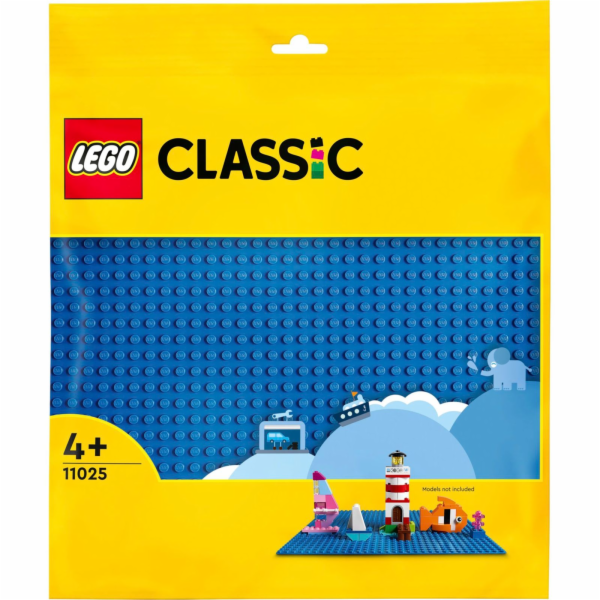 LEGO® Classic 10714 podložka na stavění Modrá