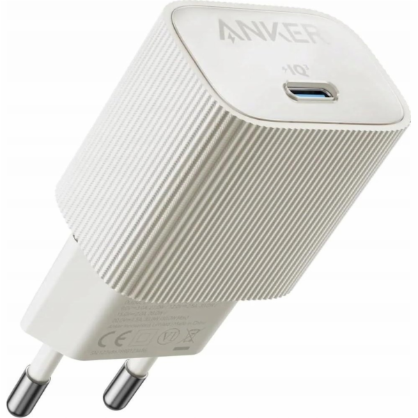 Nabíječka do sítě Anker 511 Nano 4 30W, USB-C bílá