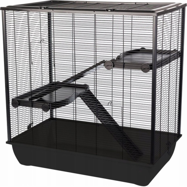 INTER-ZOO Frodo + Plastic Black - klec pro křečka