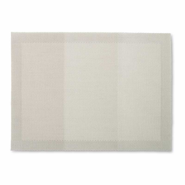 Prostírání Nica 70%PE/30%PET stříbrně šedá 45,0x33,0cm KL...