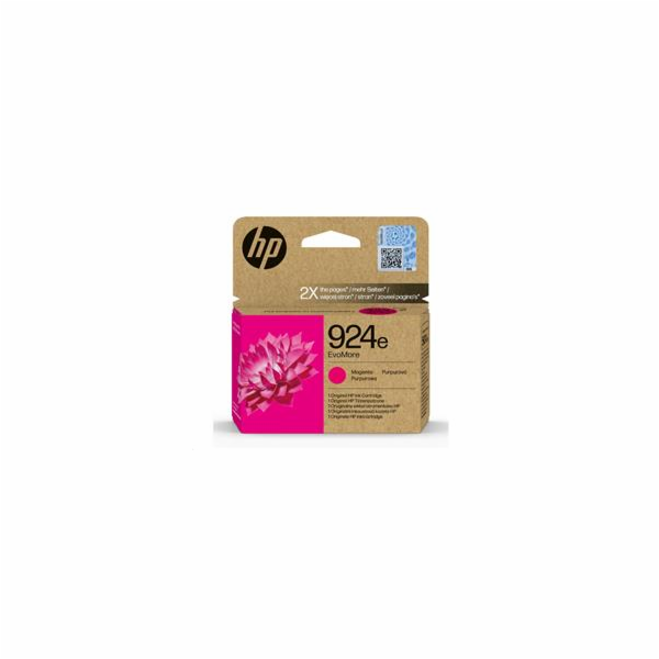 HP 924e EvoMore Magenta Original Ink Cartridge (800 pages)