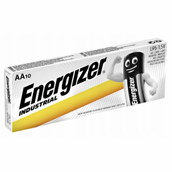 Energizer Industrial Baterie na jedno použití AA LR6 Alka...