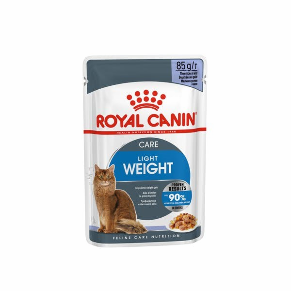 ROYAL CANIN FCN Light Weight Care v želé - vlhké krmivo p...