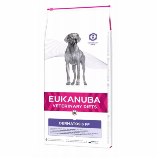 Eukanuba Dermatosis FP pro psy 12 kg dospělé ryby