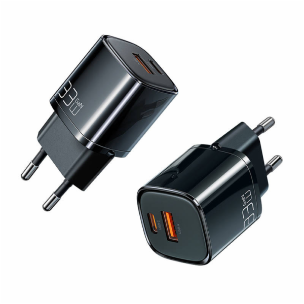Nabíječka Mcdodo Nano GaN CH-0151, USB + USB-C, 33 W (černá)