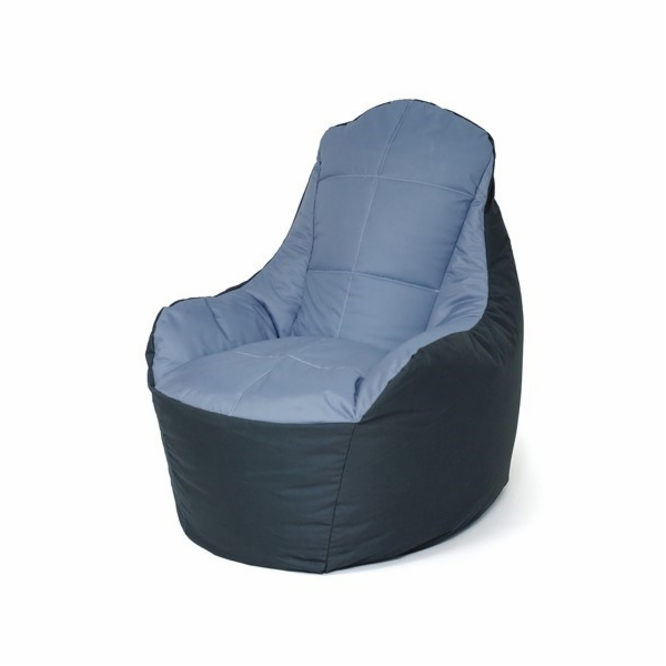 Pytel Sako Boss pouffe grafitově šedý XXL 140 x 90 cm