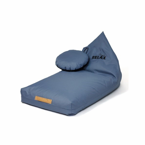 Sako bag pouffe Matrace šedá XXL 160 x 80 cm