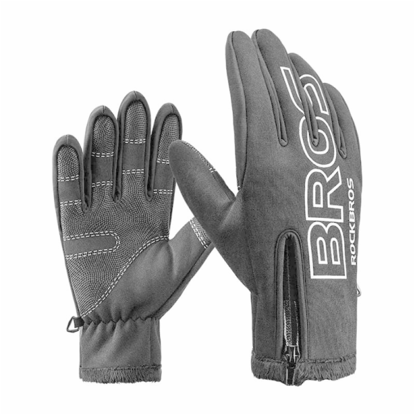 Cyklistické rukavice Rockbros S091-4BK (černé)