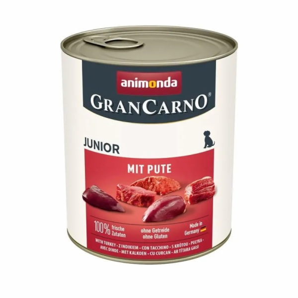 ANIMONDA Grancarno Junior Turkey - Mokré krmivo pro psy -...
