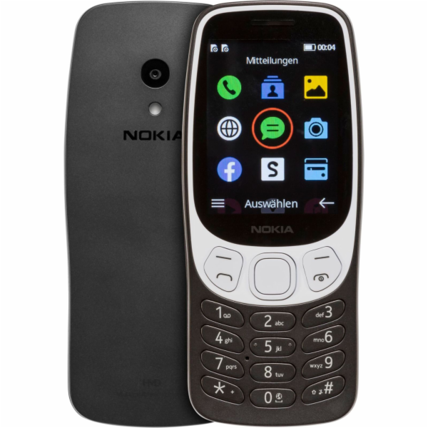 Nokia 3210 4G grunge black (ohne Netzteil)