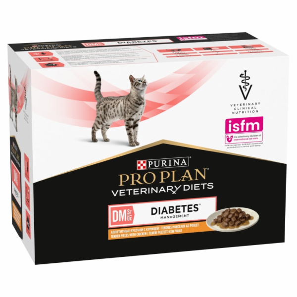 PURINA Pro Plan Veterinary Diets DM St/Ox Diabetes Manage...