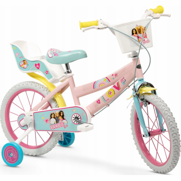 Dětské kolo 16" Barbie Toimsa 1465 Pink