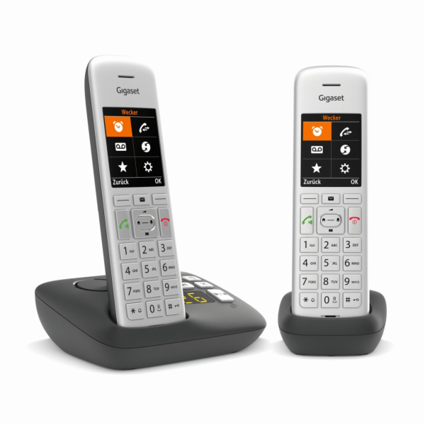 Gigaset CE575A Duo silber/schwarz