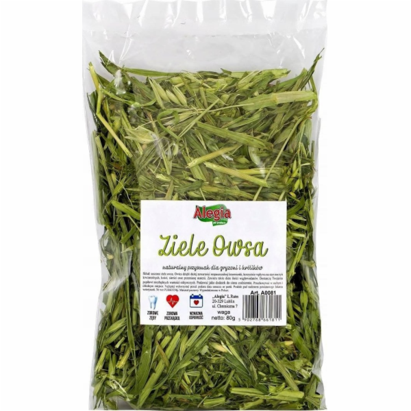 ALEGIA Oat herb - lahůdka pro hlodavce a králíky - 80g