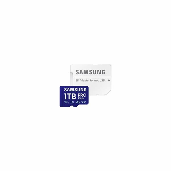 Samsung micro SDXC karta 1TB PRO Plus + USB adaptér