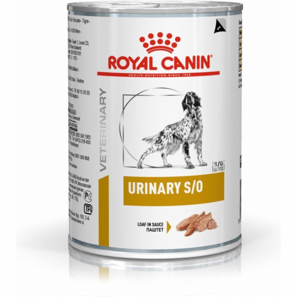 Royal Canin Urinary S/O - Mokré krmivo pro psy v plechovc...