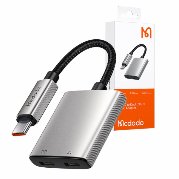 Zvukový adaptér 2v1 Mcdodo CA-5570 2v1 USB-C na 2x USB-C