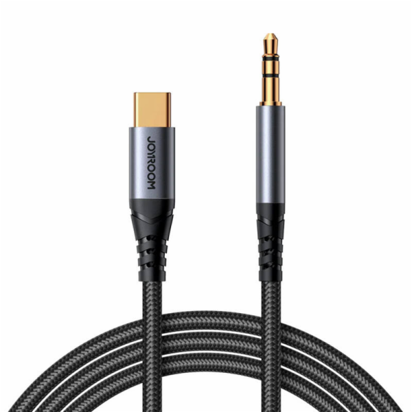 Joyroom SY-A07 Aux - USB-C / 3,5mm jack, 1,2m, černý