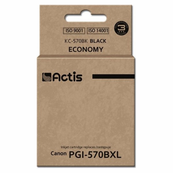 Actis KC-570Bk ink for Canon printer; Canon PGI-570Bk rep...