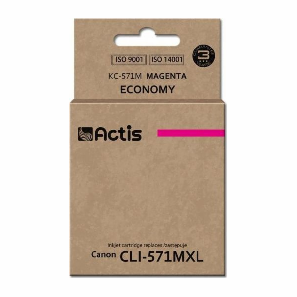 Actis KC-571M ink for Canon printer; Canon CLI-571M repla...