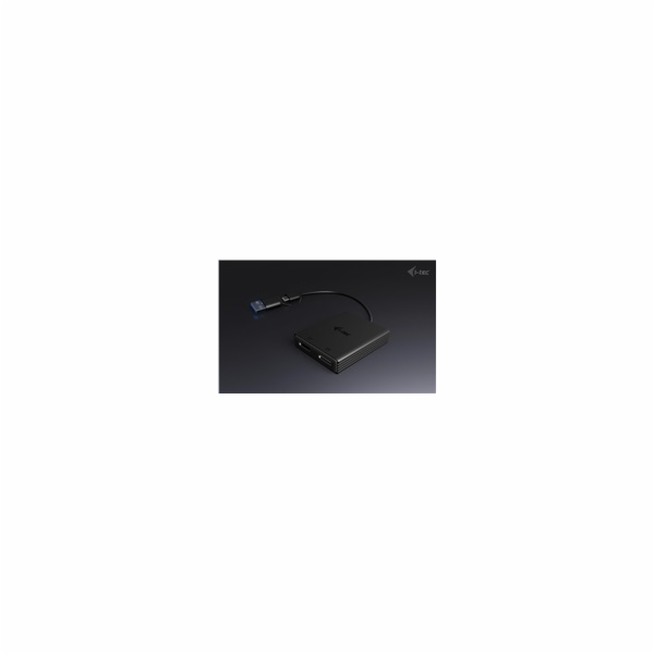i-tec USB-A/USB-C Dual 4K DP Video Adapter