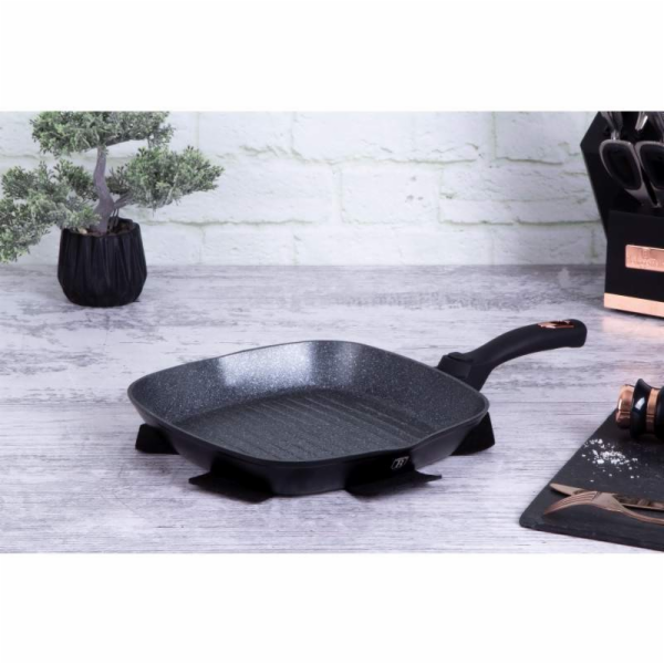 Pánev grilovací s odnímatelnou rukojetí 28 cm Black Rose ...