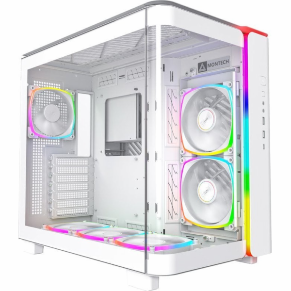 Montech KING 95 PRO Midi-Tower Tempered Glass ARGB - bílé
