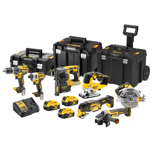 Sada akumulátorového nářadí 18V XR DCK755P3T-QW 3x5Ah