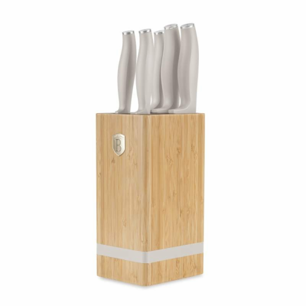 Sada nožů se stojanem BAMBOO 6 ks Sahara Collection BH-2973