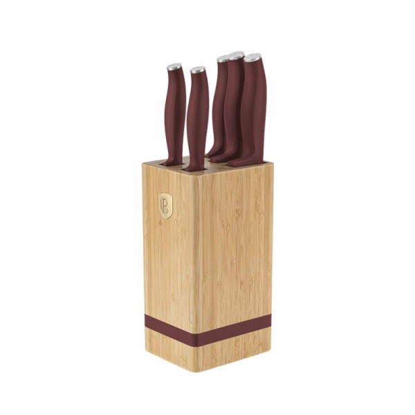 Sada nožů se stojanem BAMBOO 6 ks Leonardo Collection BH-...