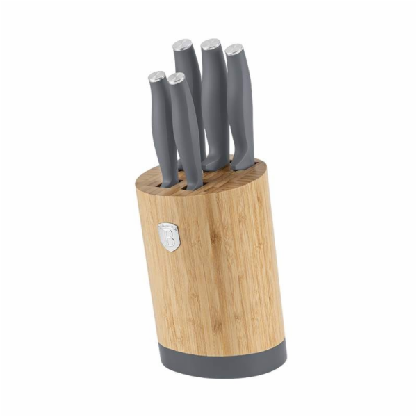 Sada nožů se stojanem BAMBOO 6 ks Aspen Collection BH-2680