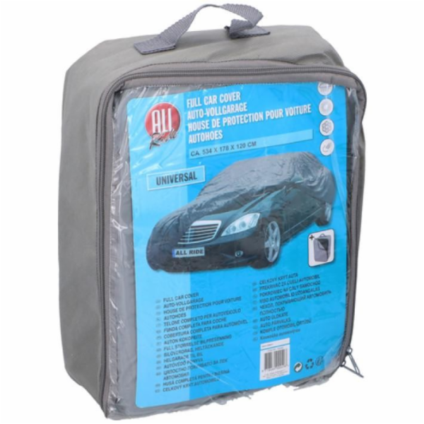 Ochraná plachta na auto šedá XL 534x178x120cm ED-900049