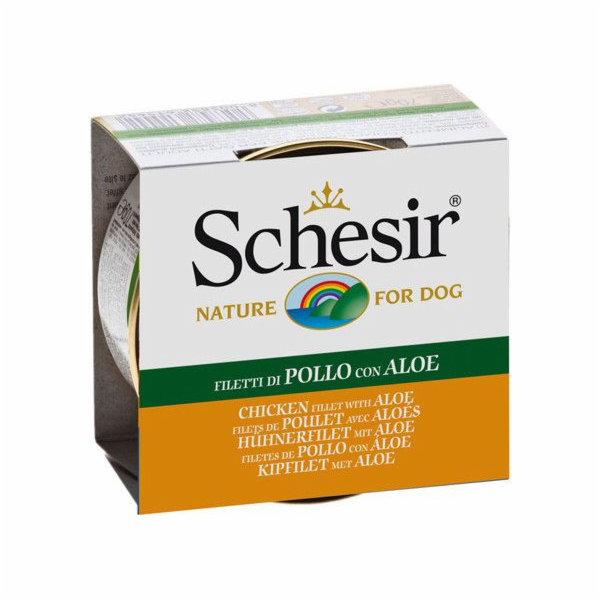 SCHESIR in jelly Chicken with aloe - mokré krmivo pro psy...