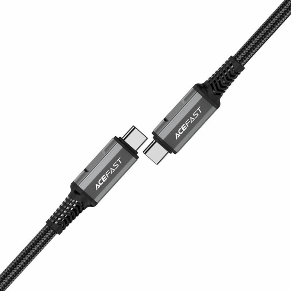 Kabel USB-C na USB-C Acefast C1-09, 48W, 1m (černo-šedý)
