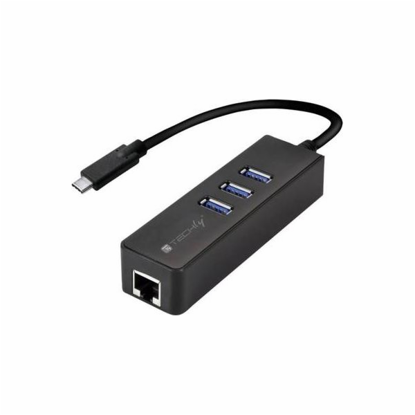 TECHLY 105810 Techly USB-C 3.1 to Gigabit Ethernet RJ45 n...