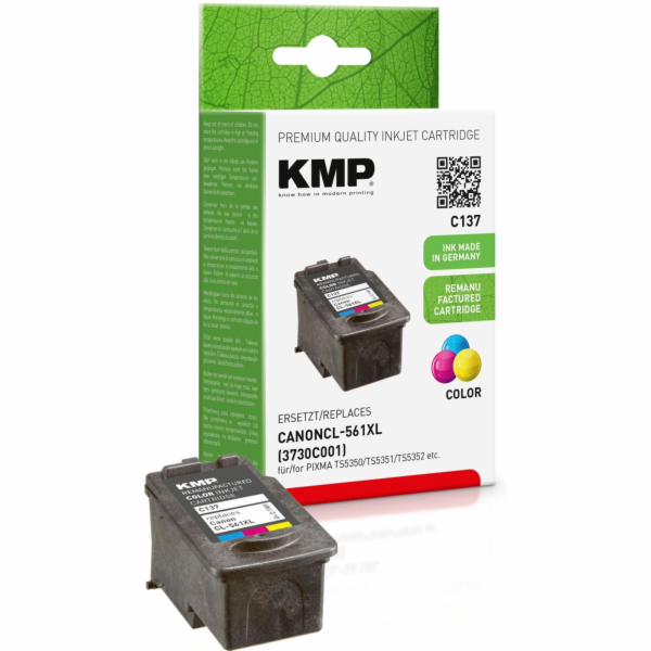 KMP C137 cartridge barevna kompatibil. s Canon CL-561 XL
