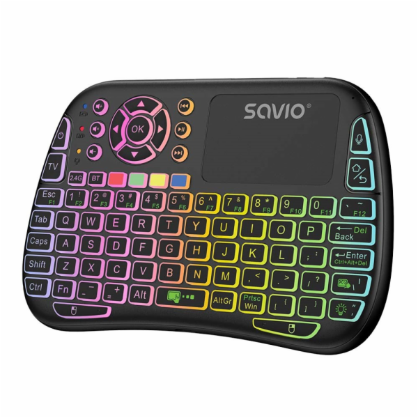 Savio SAVMKW-04 klávesnice pro mobilní zařízení QWERTY Am...