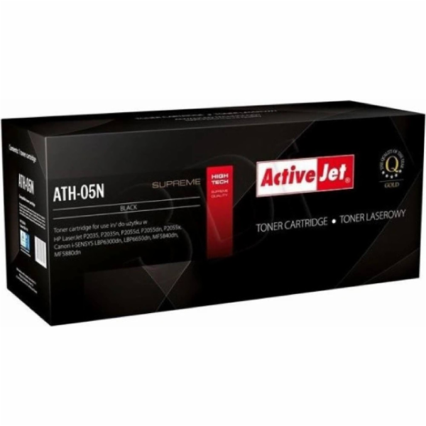 Activejet ATH-05N, AT-05N (náhrada za HP 05A CE505A, Cano...