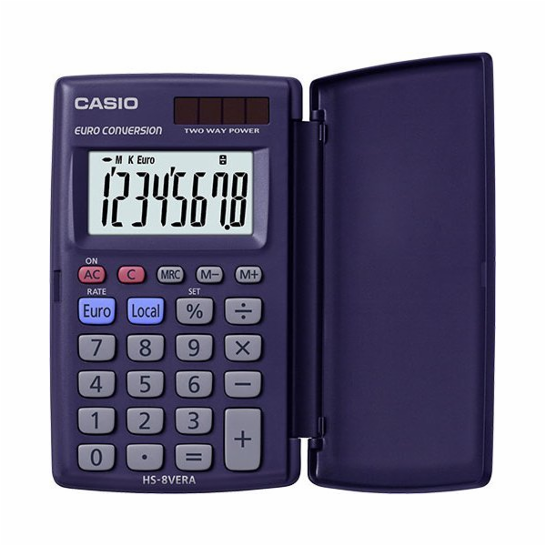 Casio HS-8VERA Euro Calculator