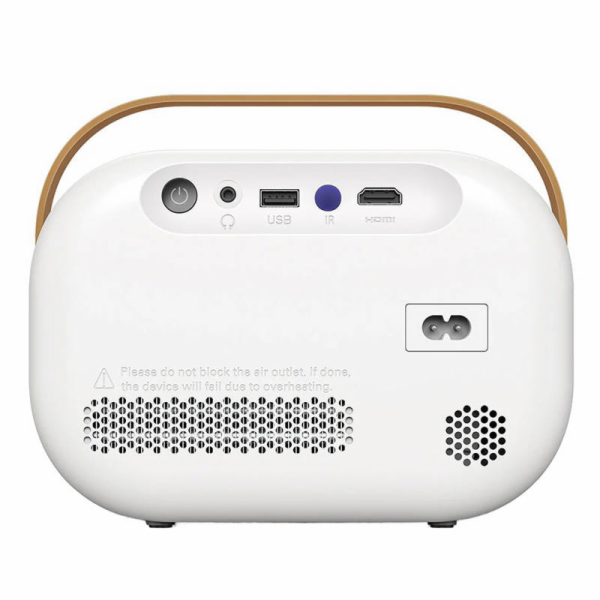 Mini Projector Blitzwolf BW-V2 LED 1080P Full HD WiFi Blu...
