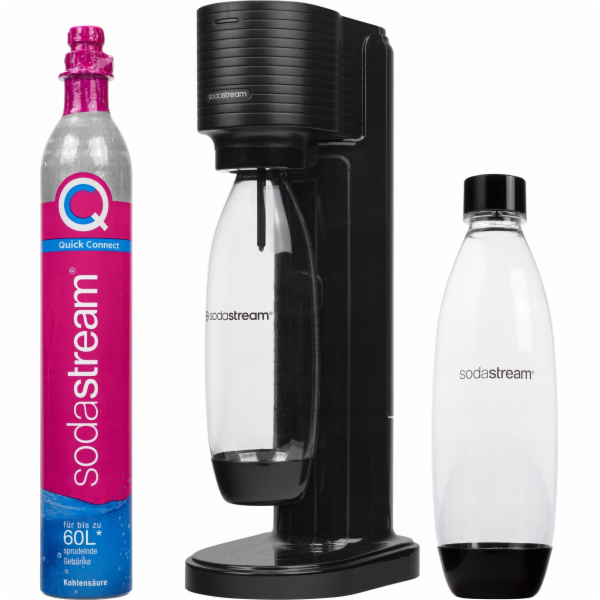 Sodastream Wassersprudler GAIA Black (schwarz, inkl. 1 PE...