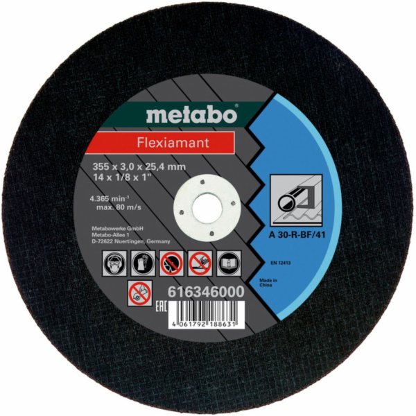Metabo Flexiamant 355x 3,0 x 25, 4 mm steel