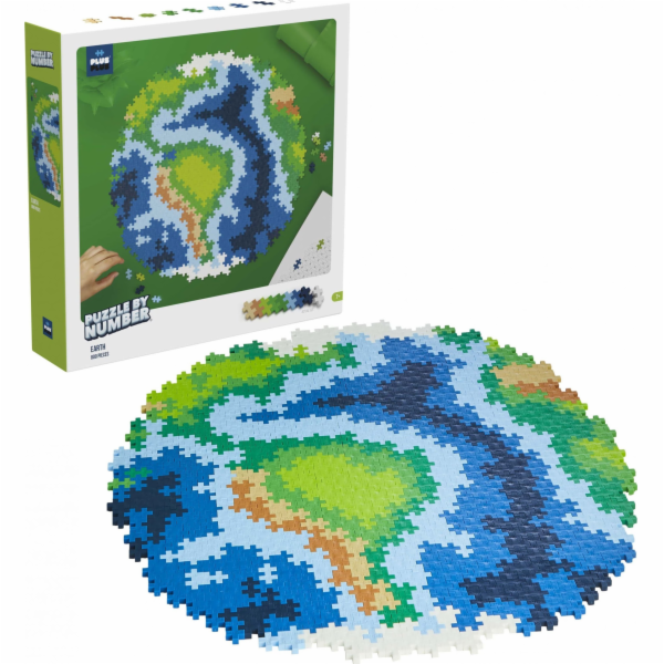 Plus-Plus Earth Block puzzle 800 pc(s) Globe