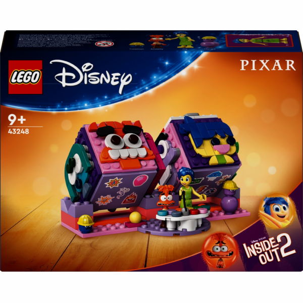 LEGO 43248 Disney Pixar Inside Out 2 kostky nálady, stave...